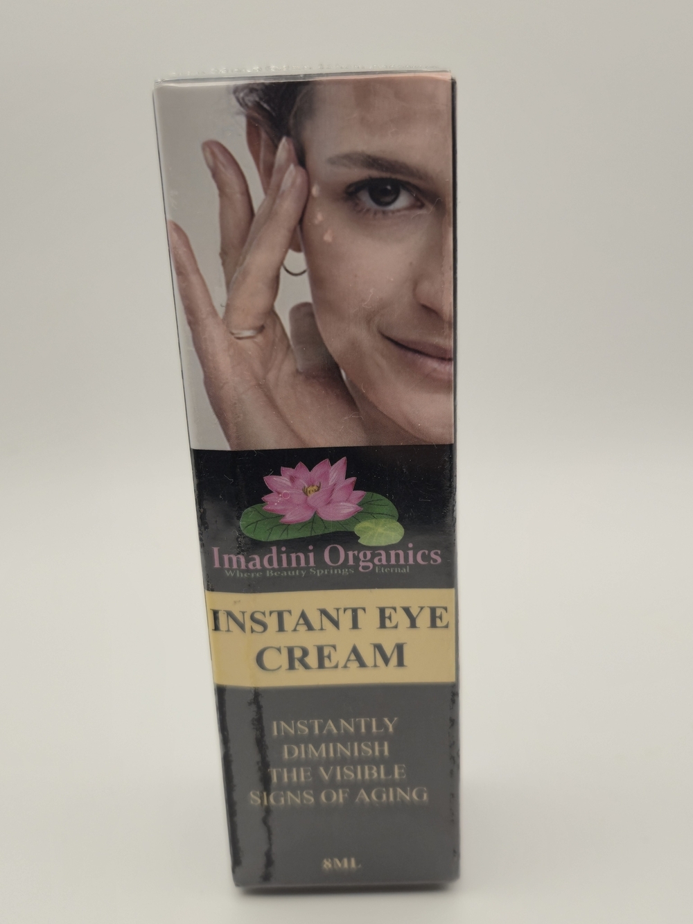 Imadini Organics Instant Eye Cream 8ml Anti-Aging NIB Sealed Package